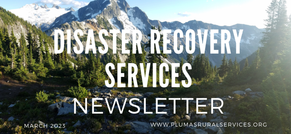 Disaster Recovery Newsletter, March 2023